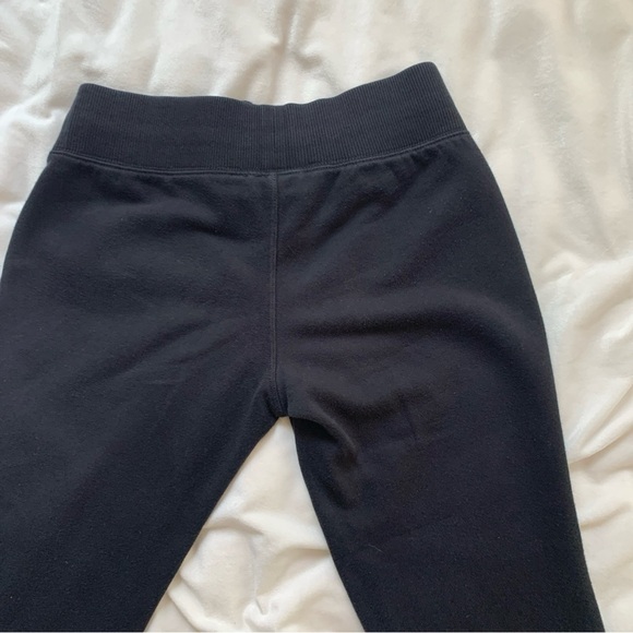 Express Black Sweatpants with Drawstring and Elastic Cuffs (XS) - Picture 5 of 12